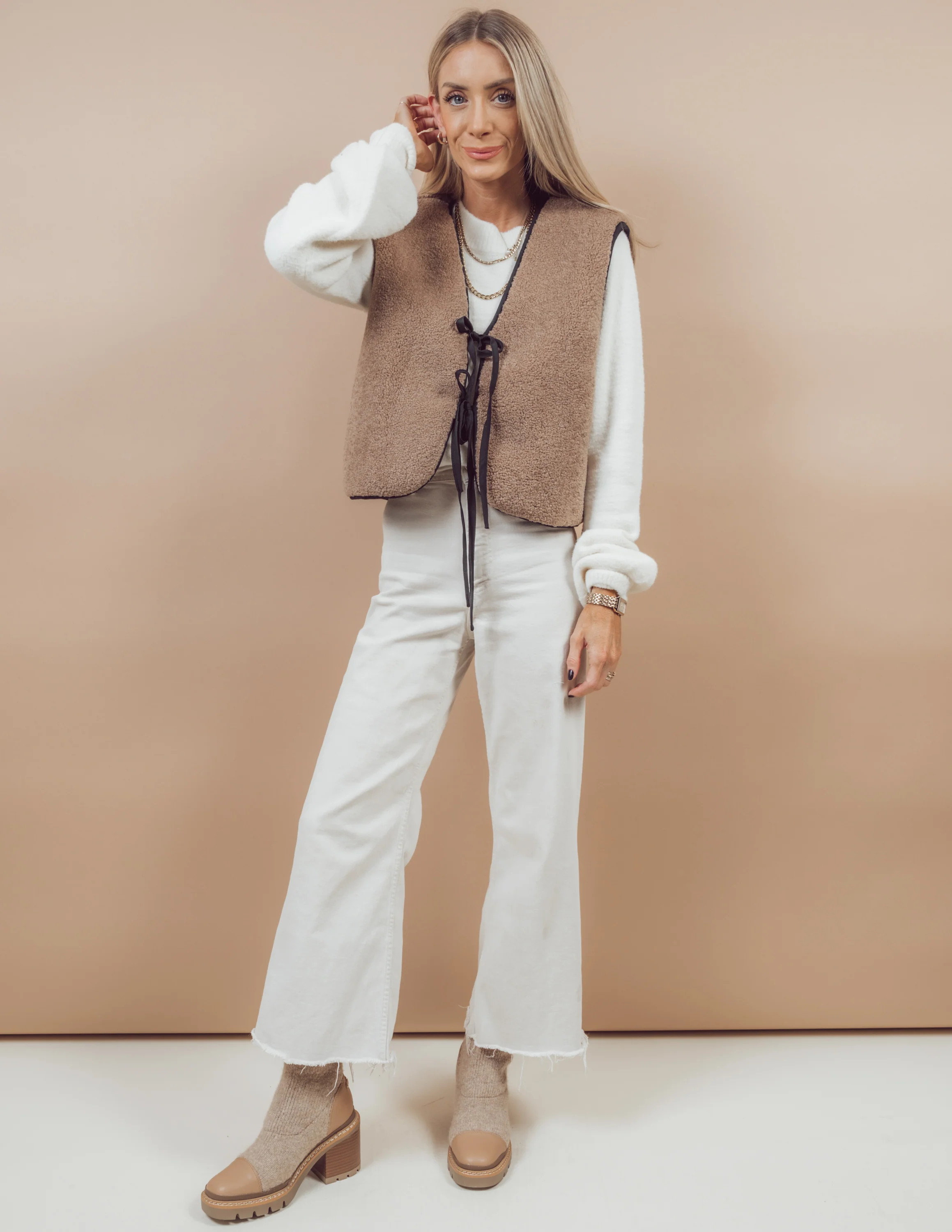 Sunni Fleece Vest - Image 4