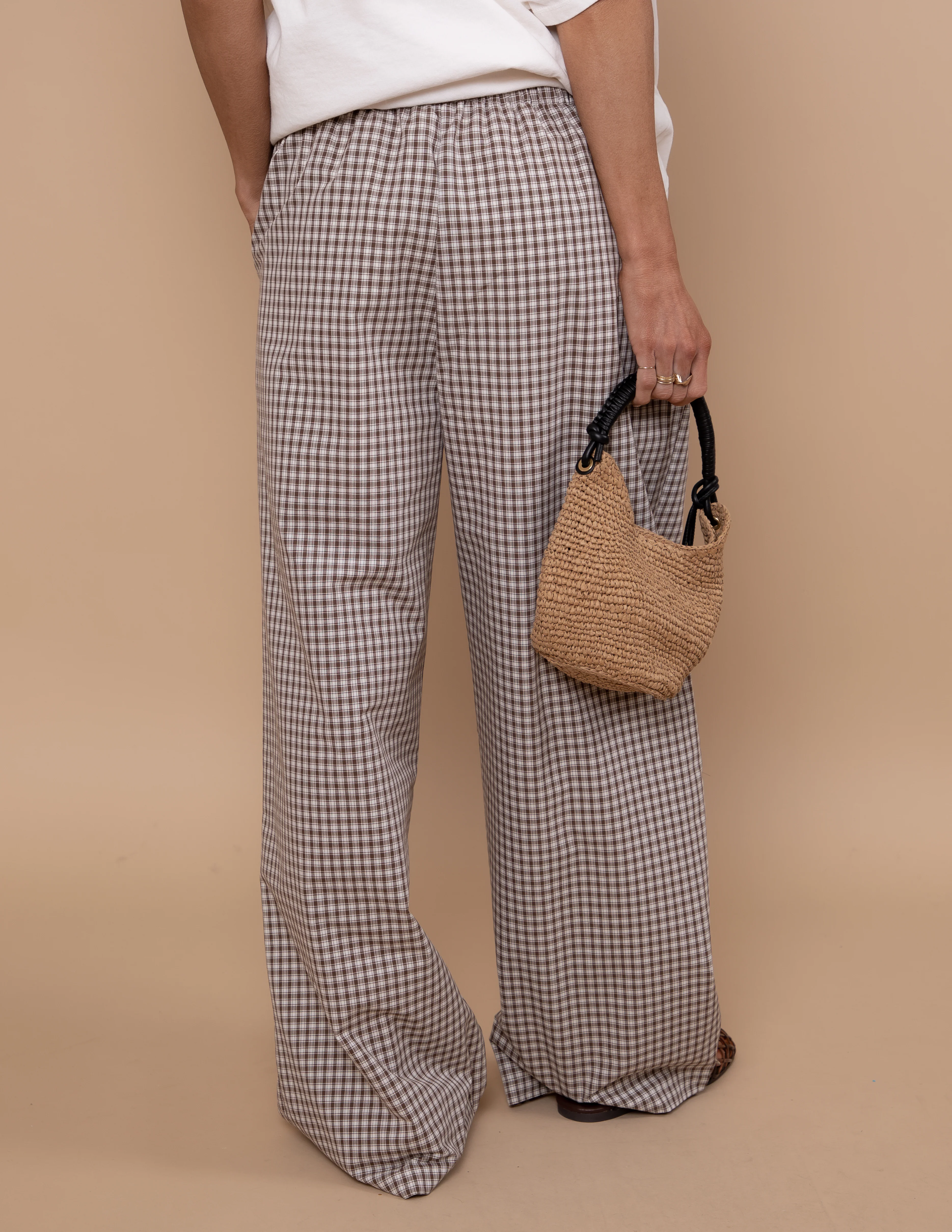 Sweet Meadow Gingham Pants - Image 4