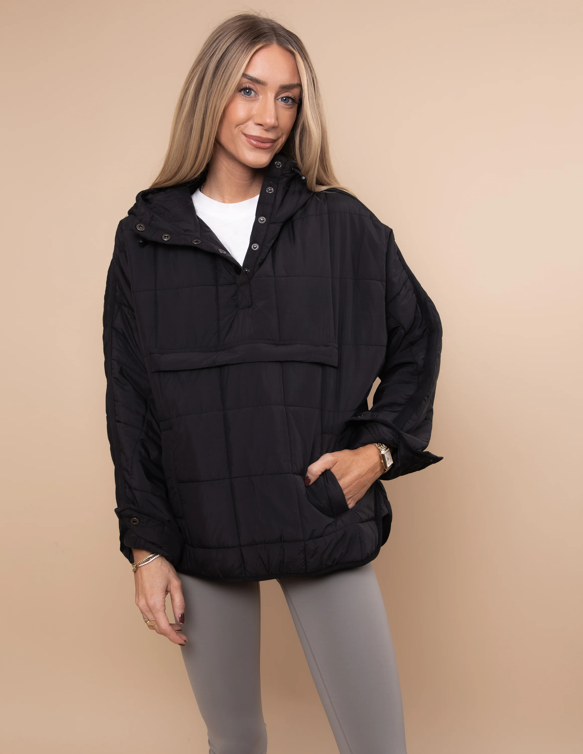 Transit Quilted Puffer Pullover - Image 3