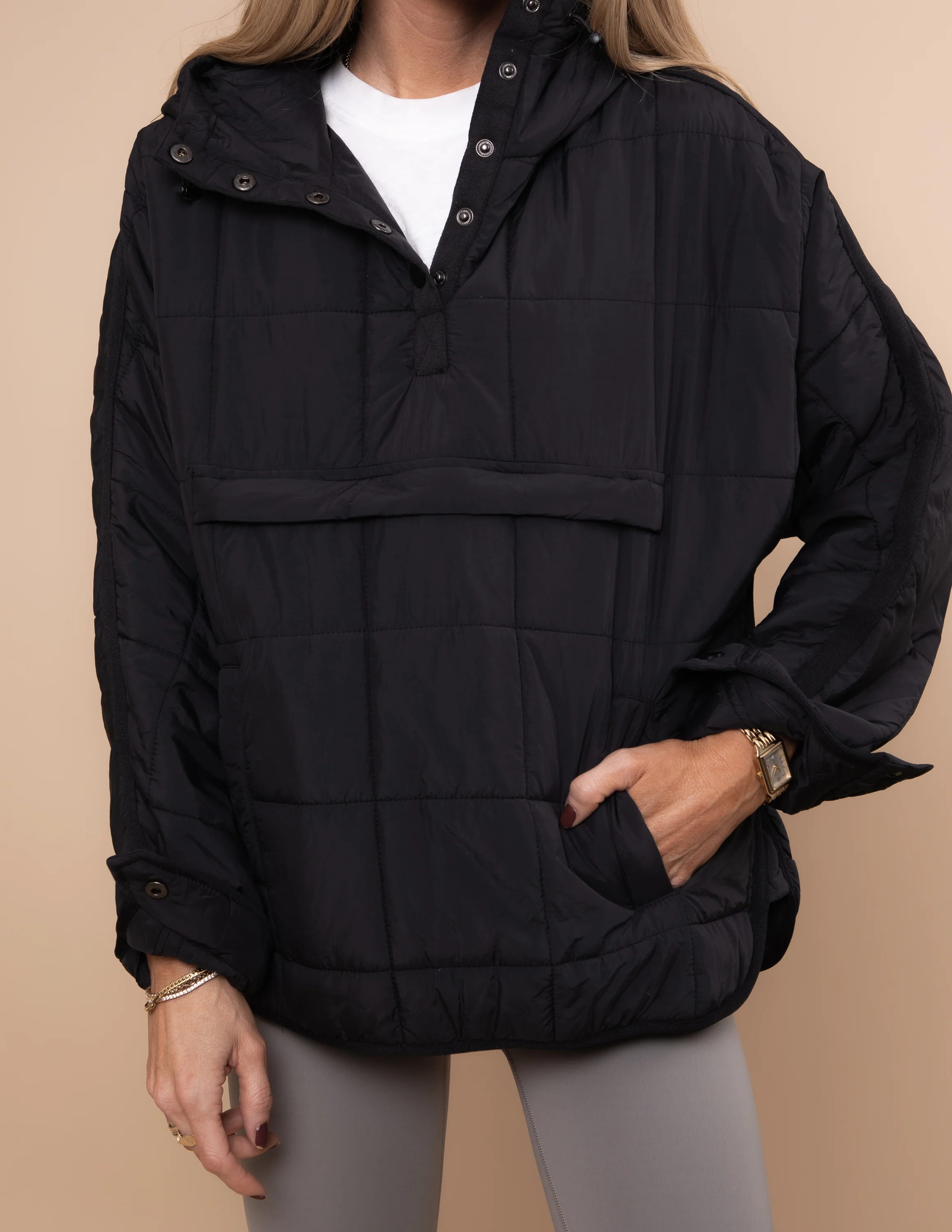 Transit Quilted Puffer Pullover - Image 4