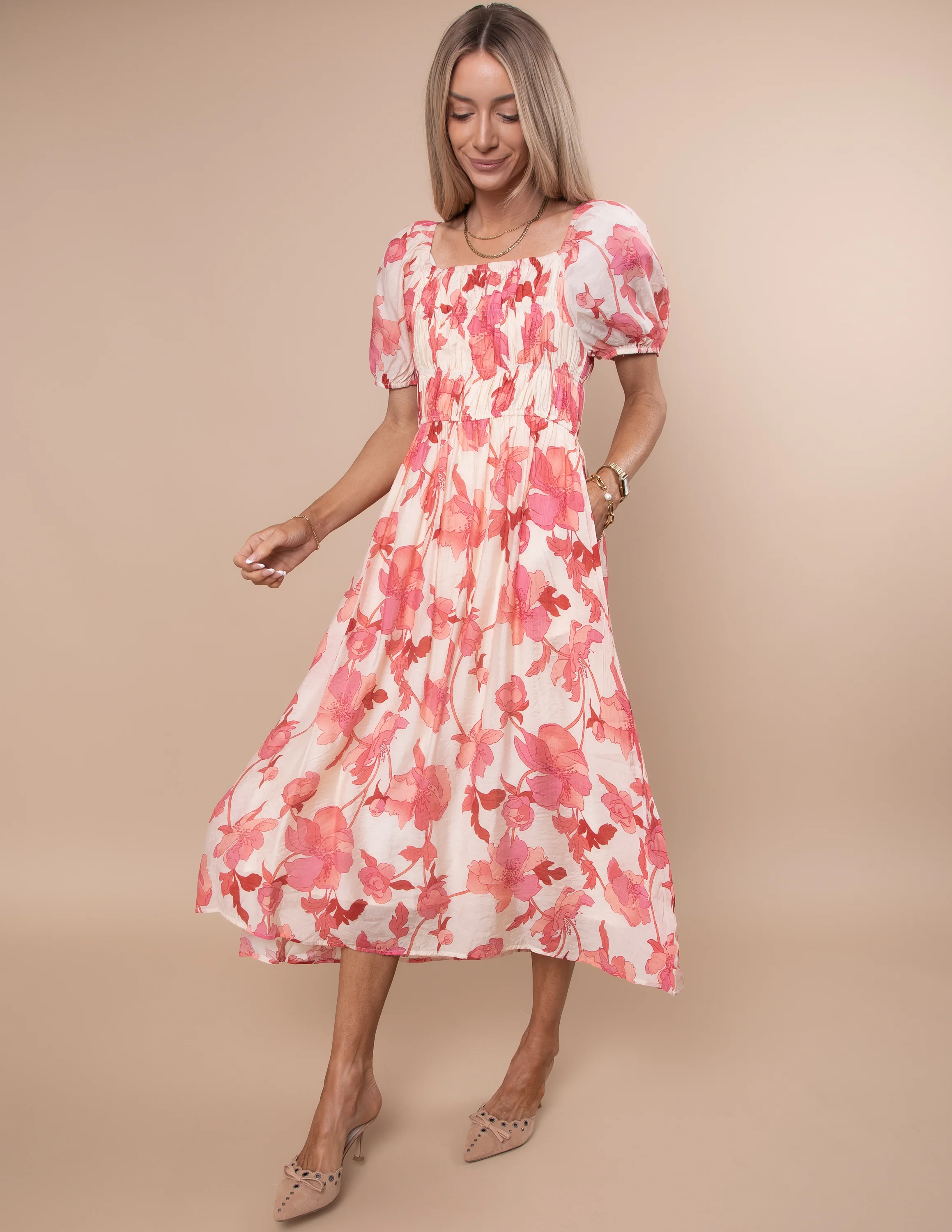 Vallet Floral Dress - Image 2