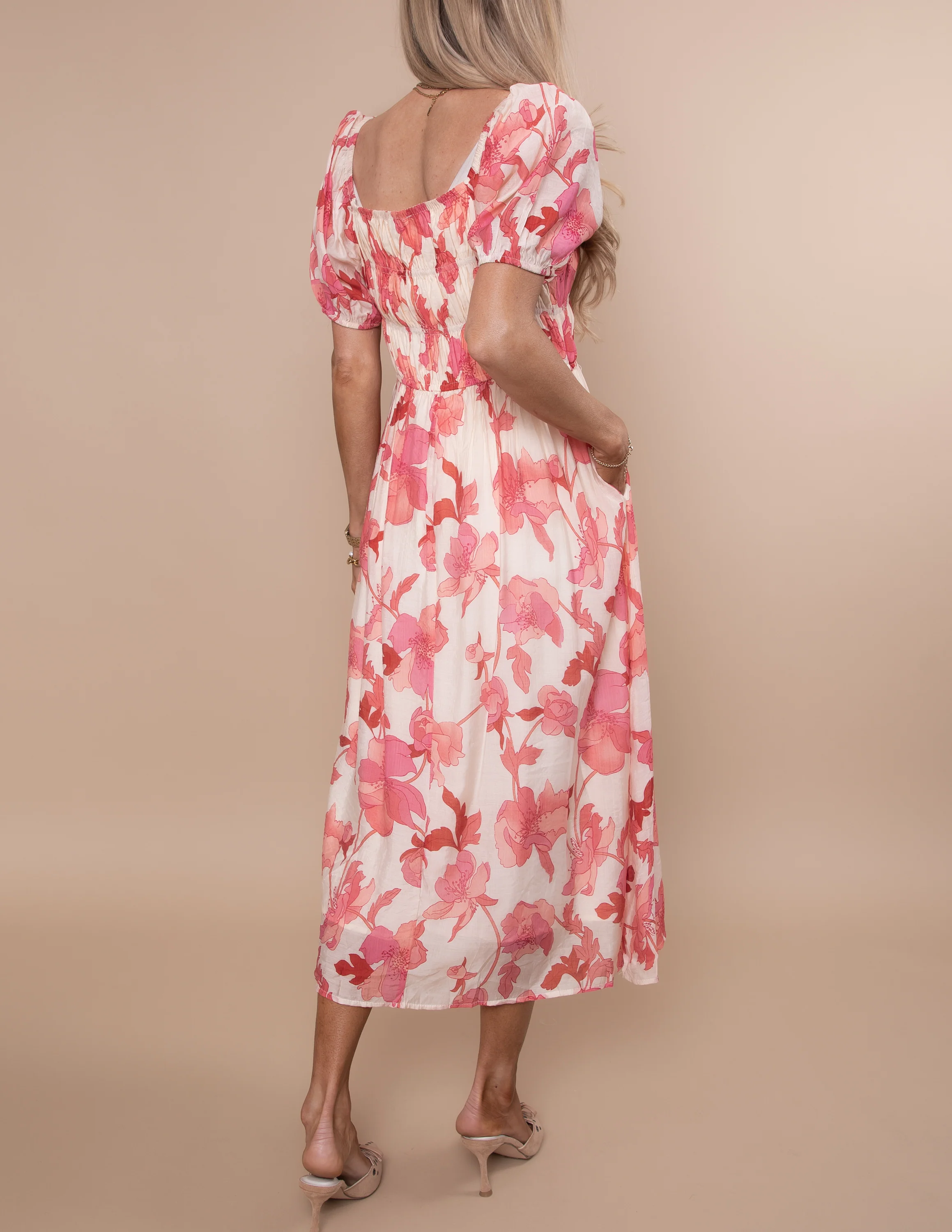 Vallet Floral Dress - Image 5