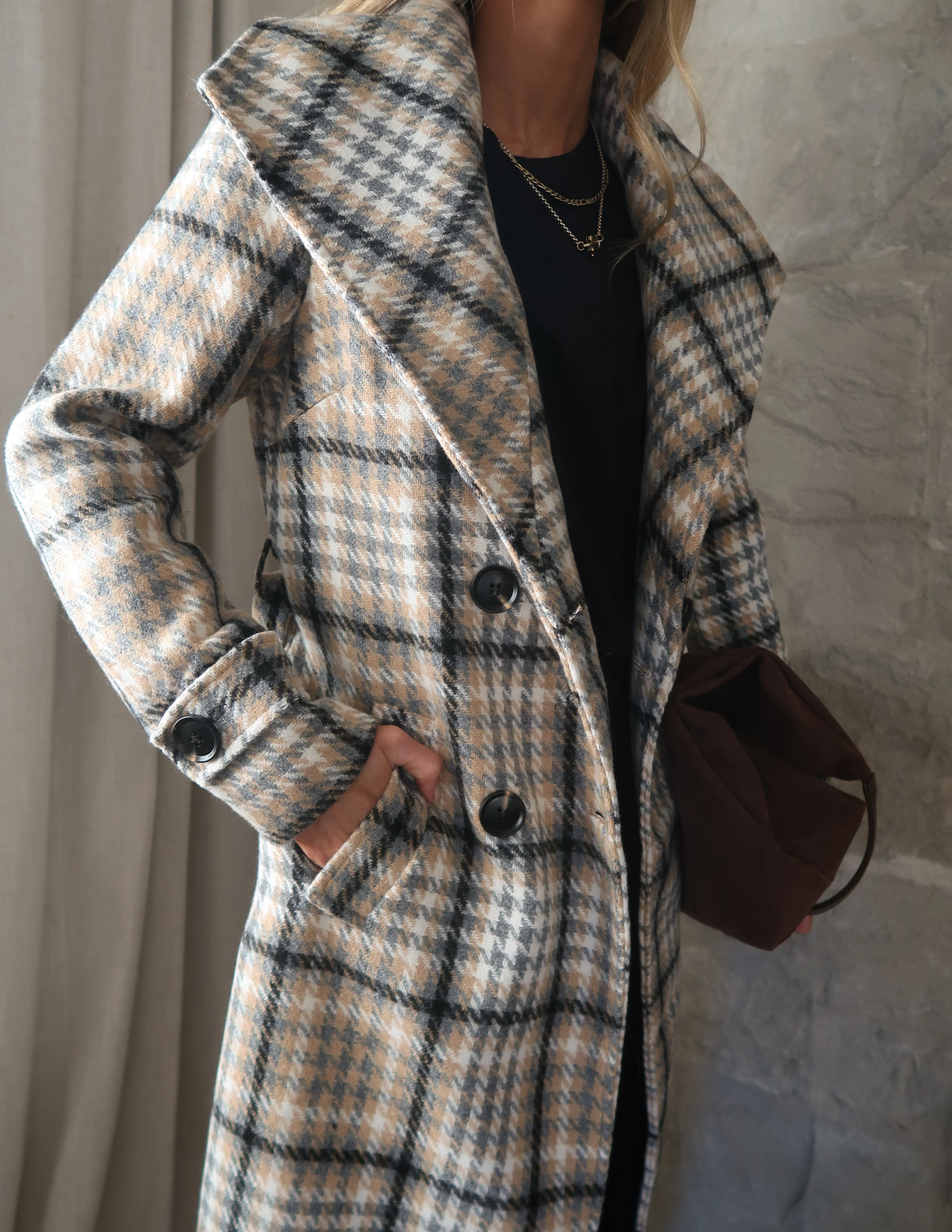 Windsor Check Overcoat - Image 5