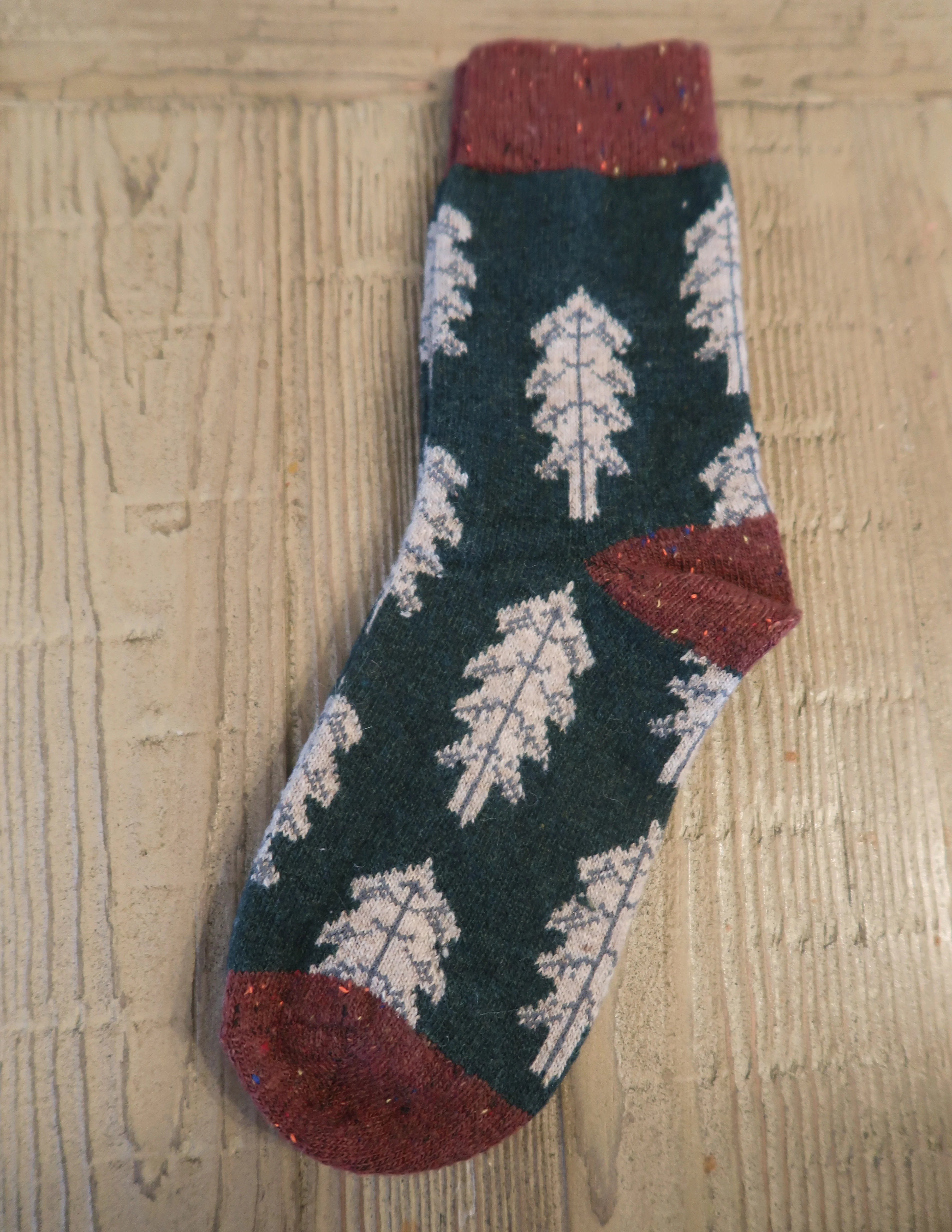 Winter Tree Sock - Image 3