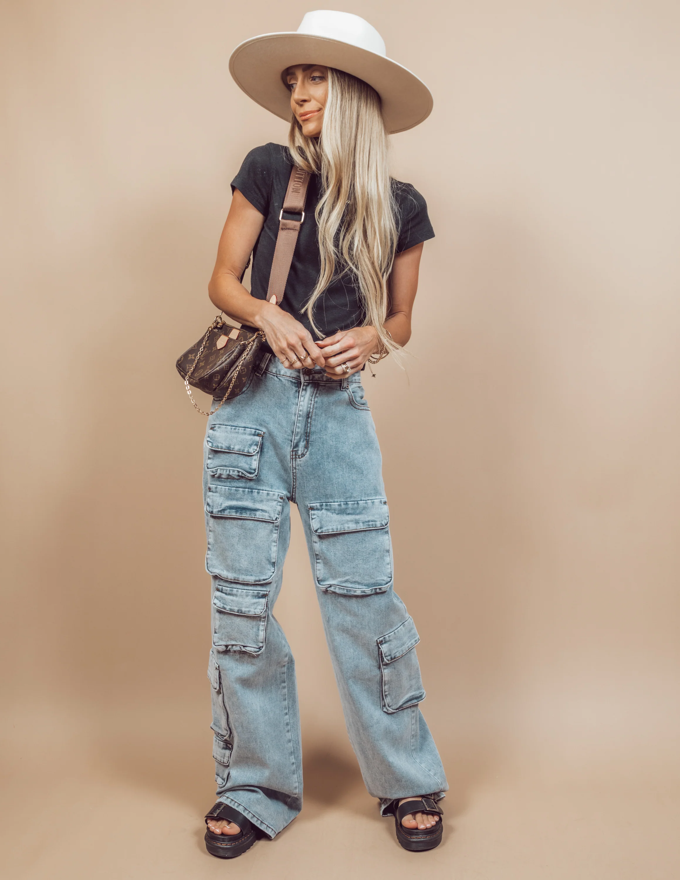 Yara Cargo Denim - Image 3