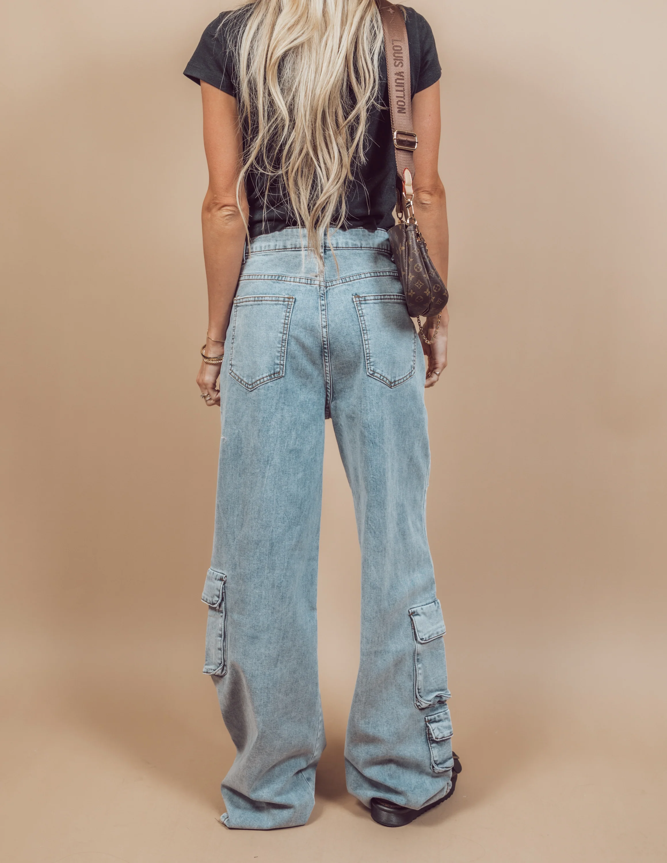Yara Cargo Denim - Image 4